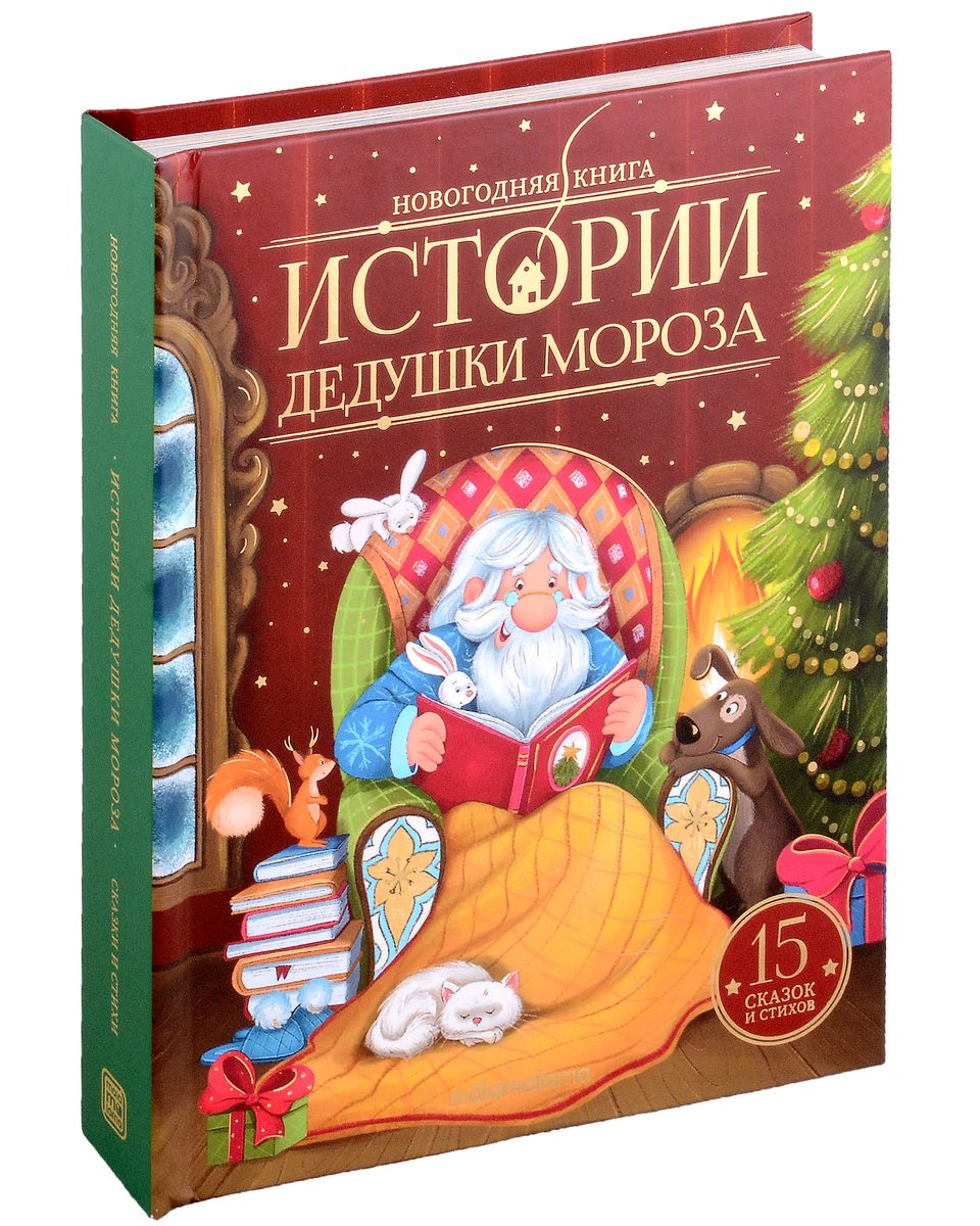 Новогодняя книга. Истории Дедушки Мороза купить на самой большой базе  игрушек в Воронеже за 693.10 руб., код 7900300